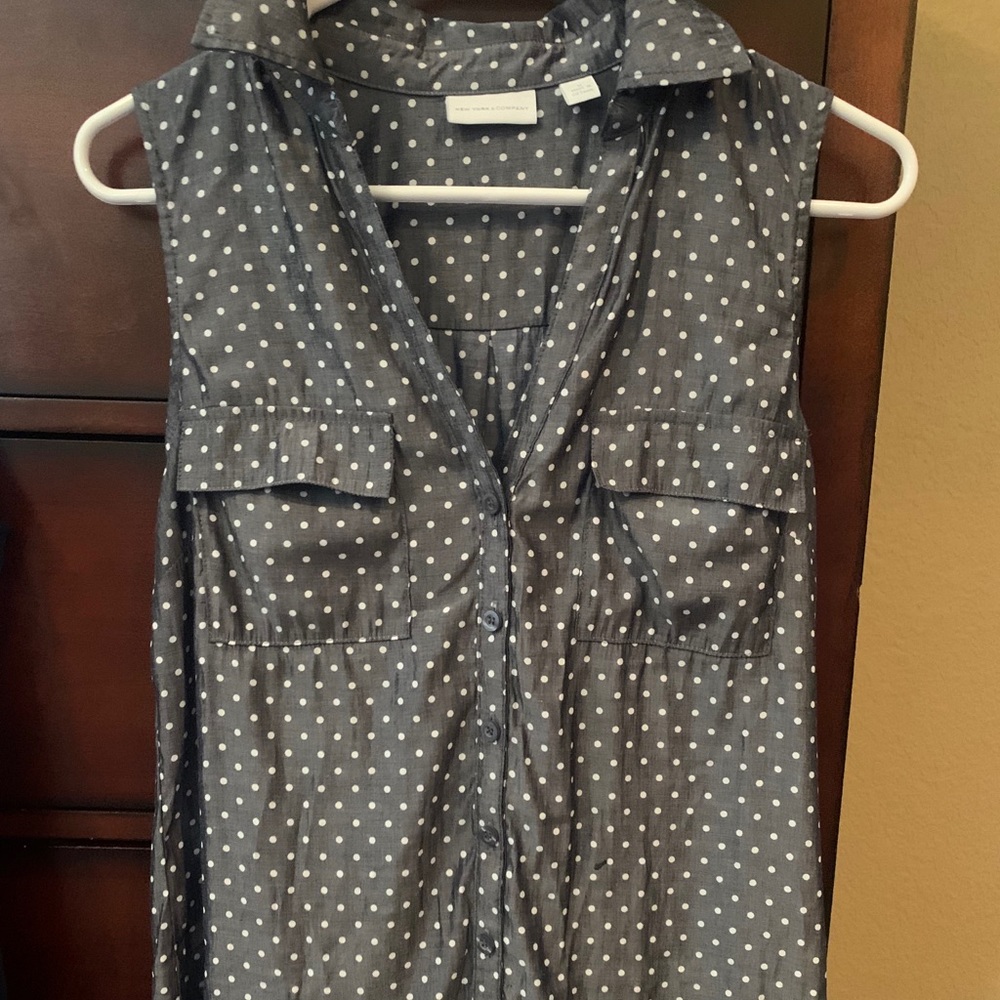 New York & Company buttondown shirt